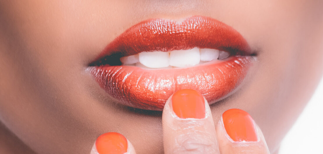 womans plump lips lip enhancement at harley street dermatologist