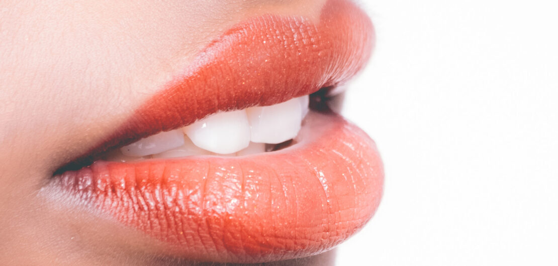 womans plump lips lip enhancement at harley street dermatologist